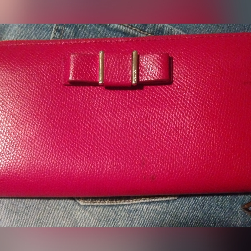 ❤️ Coach Red Women's Wallet